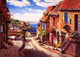 Full Diamond Painting kit - Beautiful seaside scenery