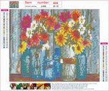 Full Diamond Painting kit - Flowerpot