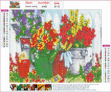 Full Diamond Painting kit - Flower