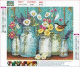 Full Diamond Painting kit - Flower