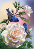 Full Diamond Painting kit - Flowers and birds