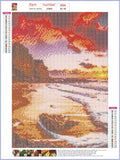 Full Diamond Painting kit - Seaside scenery