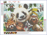 Full Diamond Painting kit - Animal world