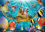 Full Diamond Painting kit - Underwater world sea turtle