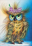 Full Diamond Painting kit - Cute owl