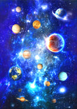 Full Diamond Painting kit - Splendid planets