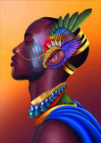 Full Diamond Painting kit - Beautiful african man