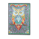 DIY Diamond Painting Notebook - Owl (No lines)